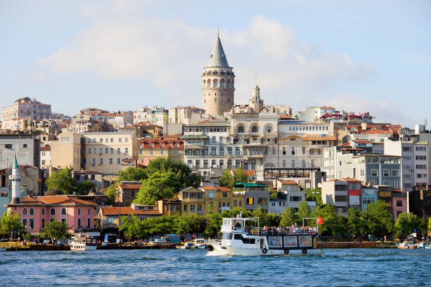 Beyoglu District in Istanbul