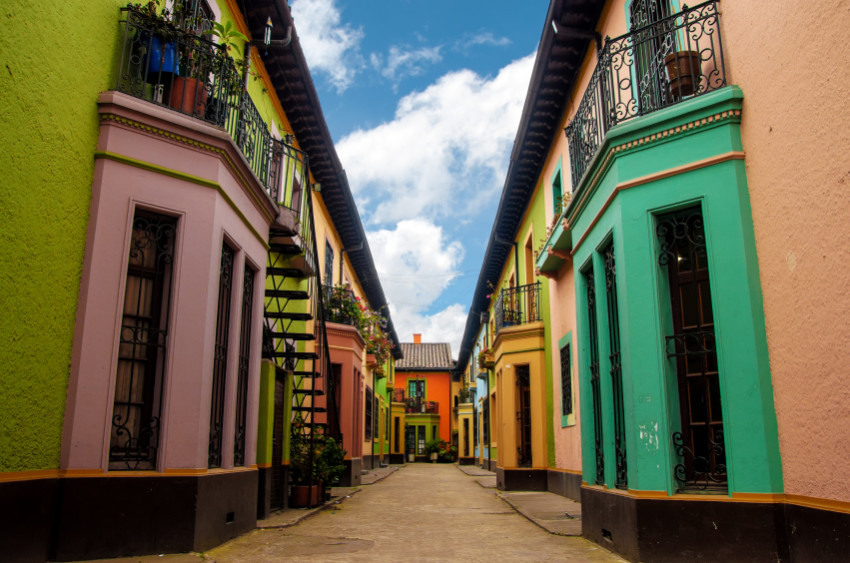 Historic Colorful Buildings