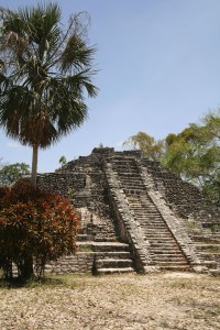Chacchoben Mayan ruins in Mexico