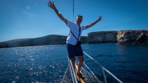 Sailing in Malta.