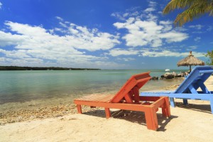 The beach on the Florida Keys