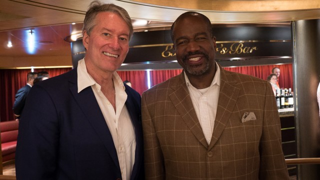 I got to talk with Orlando Ashford, president Holland America Line, about some of the enhancements throughout the fleet.