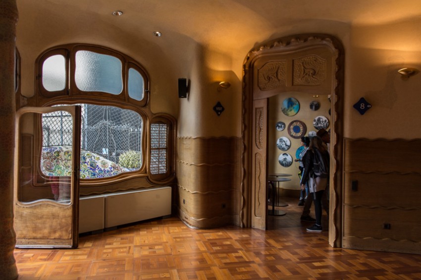 Casa Batllo is Gaudi’s imagination at its most whimsical.