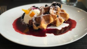 Possibly the best Belgian Waffles on the rivers. © 2017 Ralph Grizzle