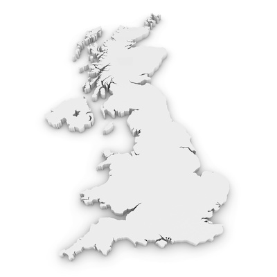 Map of the U.K.