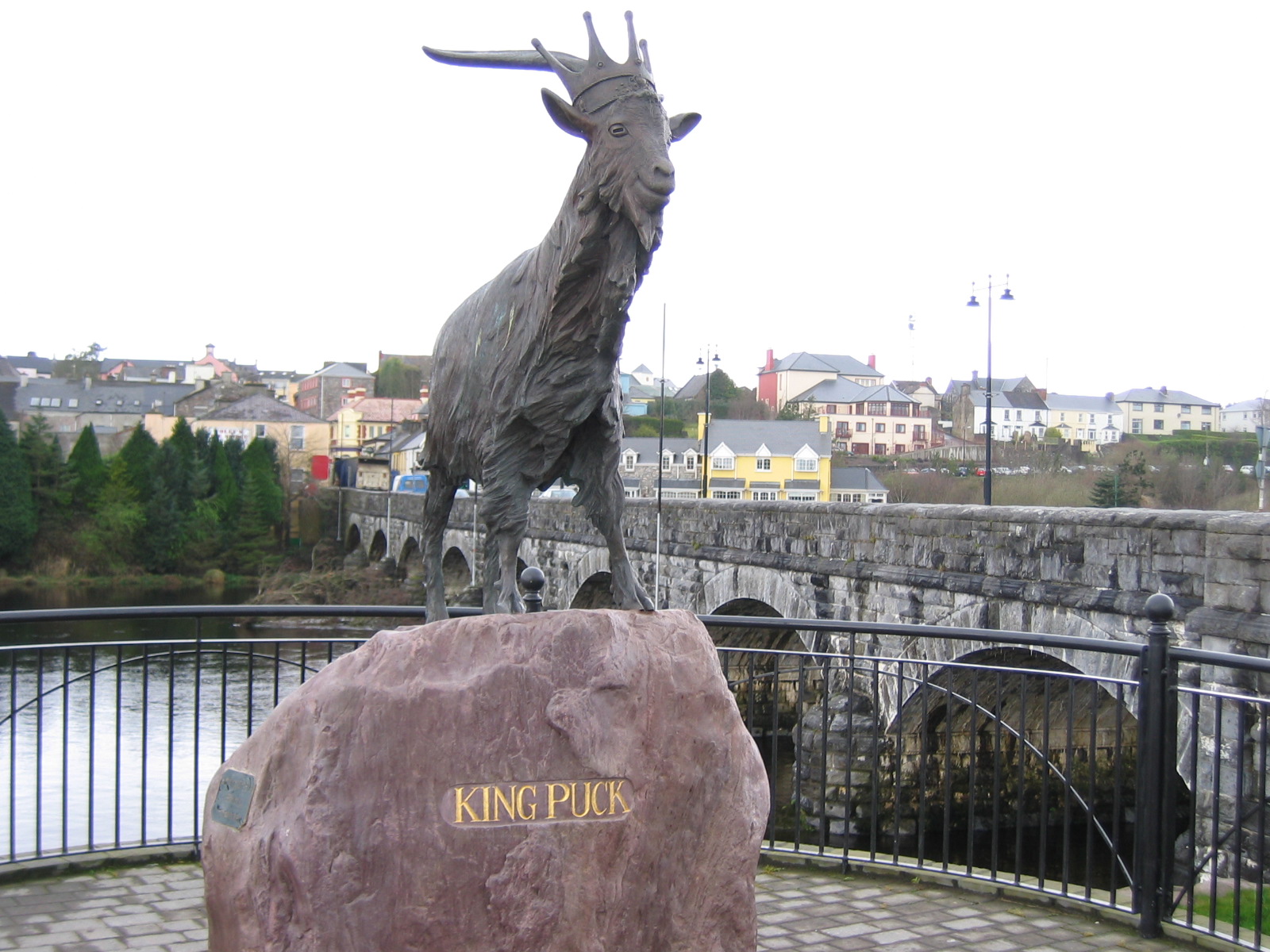 Ireland’s Puck Fair- No Kidding, the Goat is King